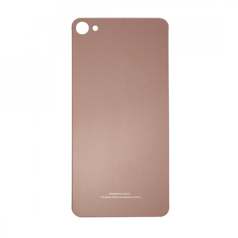 For Meizu U20 / Meilan U20 Glass Battery Back Cover with Adhesive(Rose Gold) Meizu Replacement Parts Meizu U20